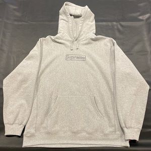 Supreme KAWS Chalk Logo Hoodie